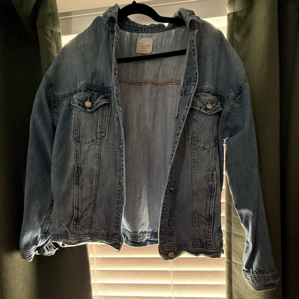 American Eagle Outfitters Blue Denim Jacket
